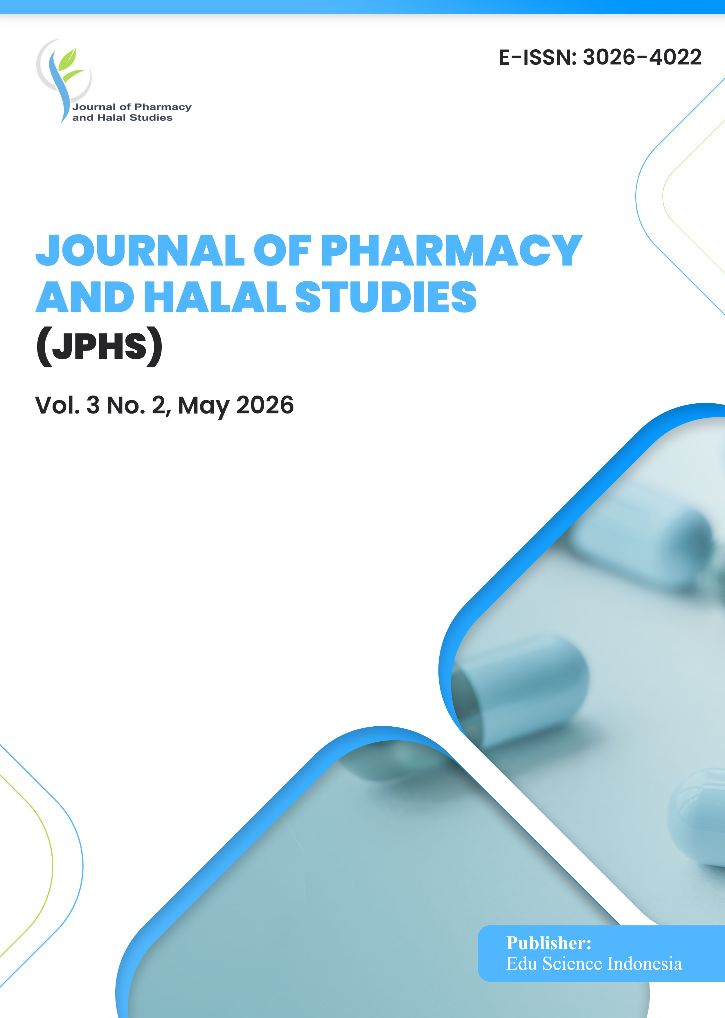 					View Vol. 3 No. 2 (2026): Journal of Pharmacy and Halal Studies (JPHS) - CALL FOR PAPER MAY 2026
				
